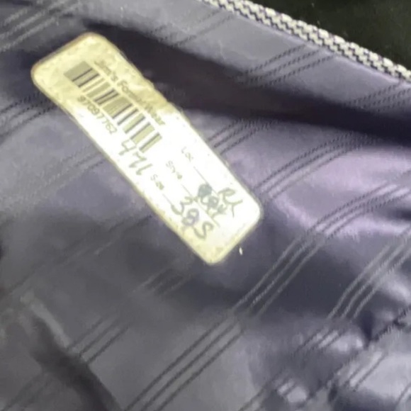 Michael Kors Blazer Two Button Sport Coat Size 36S Black Super 130s - Picture 3 of 5